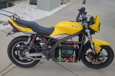 My First EV Conversion - 75mph Street Bike Electric Motorcycle