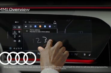 Audi Q6 e-tron Tech Tutorial: MMI Overview