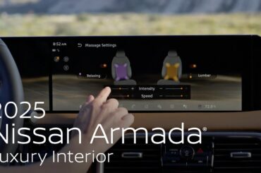 All-New 2025 Nissan Armada® SUV | Luxury Interior