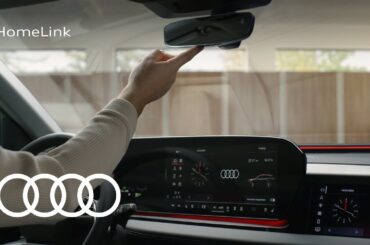 Audi Q6 e-tron Tech Tutorial: HomeLink