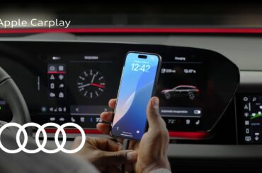 Audi Q6 e-tron Tech Tutorial: Apple Carplay