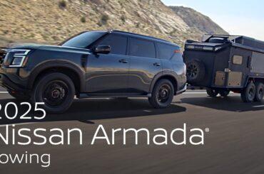 All-New 2025 Nissan Armada® SUV | Towing Features