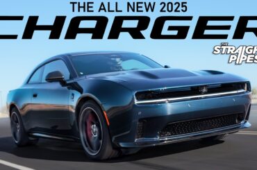 NEEDS A V8? 2025 Dodge Charger Daytona Scat Pack Review