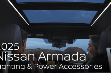 All-New 2025 Nissan Armada® SUV | Lighting & Power Accessories