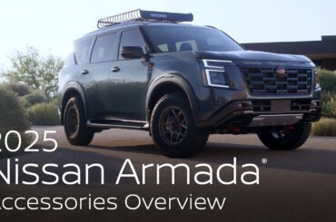All-New 2025 Nissan Armada® SUV | Accessories Overview