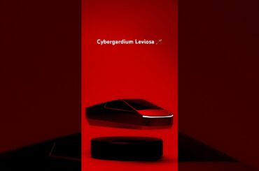 Levitating Cybertruck - now (sold out) on Tesla Shop