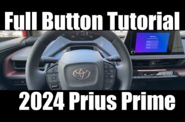 2024 Toyota Prius Prime SE: Features & Controls Explained
