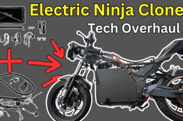 I Rewired the CHEAPEST Electric Motorcycle & Added SMART Features