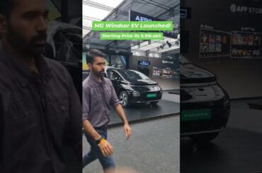 MG Windsor EV Launched! #mg