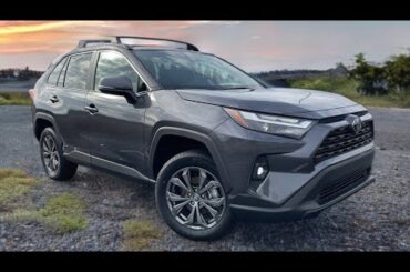 2025 Toyota RAV4 Hybrid XLE Premium POV Test Drive & Review