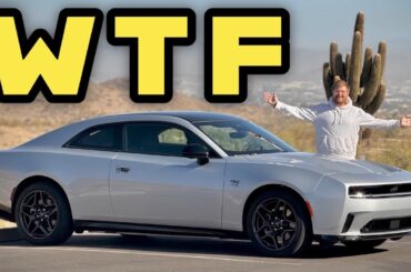 I Drive The Dodge Charger EV For The First Time! A Bad Muscle Car & A Bad Electric Car
