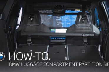 How-To: BMW Luggage Compartment Partition Net.