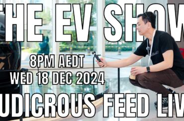 The EV Show by Ludicrous Feed on Wednesday Nights! | Wed 18 Dec 2024