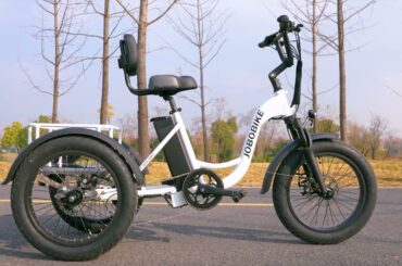 Journey into the JOBO Electric bike Factory - N38 Electric Tricycle Show Time!