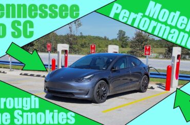 Tesla Model 3 Performance Road Trip | Back Home Through The Smokies | Beautiful Views