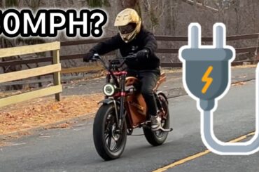 Electric Bikes-Are They Fast?(Laifook Thunder)