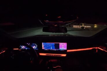 Night Drive - 2025 BMW 550e