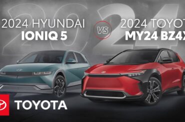 2024 Toyota MY24 bZ4X vs Hyundai IONIQ 5 | Toyota