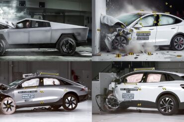 TOP 20 WORST & BEST EV CARS CRASH TEST 2024