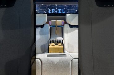 Sip into luxury. Still or sparkling? #LexusLFZL