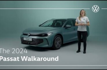 Walkaround the 2024 Volkswagen Passat Plug-in Hybrid with Ioana Blaj