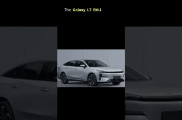 Geely Galaxy L6 & L7 Plug-in Hybrids: New 1.5L Engine! #Geely #HybridCars #EVNews