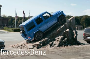 The Electric G-Class conquers the Impossible Parking Spot.
