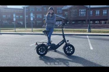 DYU C3 Folding Electric Bike Test Ride