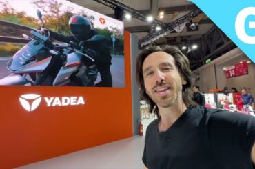 Yadea's electric motorcycles & scooters at EICMA 2024