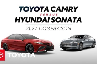 2022 Toyota Camry vs 2022 Hyundai Sonata | Toyota