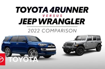 2022 Toyota 4Runner vs 2022 Jeep Wrangler | Toyota