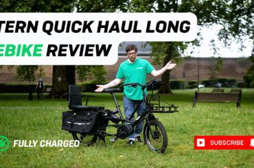 Richard reviews the Tern Quick Haul Long Electric Cargo Bike | Fully Charged