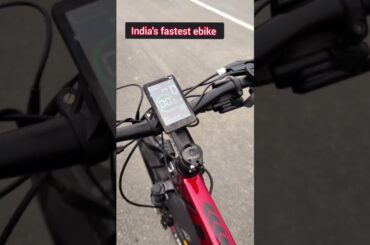 Fastest electric cycle in India #automobile #electricbycycle #electricbike #ebike #electricebike