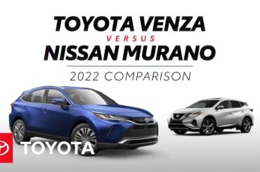 2022 Toyota Venza vs 2022 Nissan Murano | Toyota