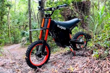 Ripping Trails with Electric Pitbike - Tuttio Soleil01 or Kugoo Wish 01