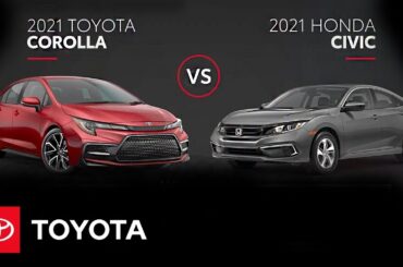 2021 Toyota Corolla vs 2021 Honda Civic | All You Need to Know | Toyota