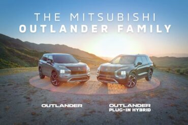 Mitsubishi Motors Confidence: Outlander SUV & Plug-in Hybrid SUV