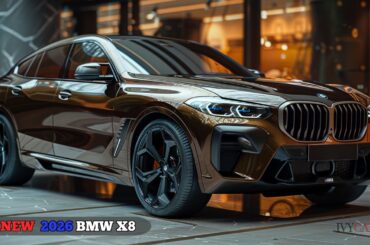 New 2026 BMW X8 Unveiled: Plug-in hybrid engines with over 750 horsepower are expected!