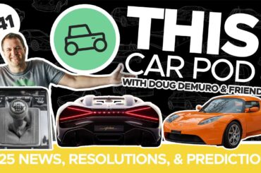 Bugatti Reclaims the Speed World Record, and a Bad 2025 for Electric Pickups! THIS CAR POD! EP41
