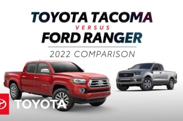 2022 Toyota Tacoma vs 2022 Ford Ranger | Toyota