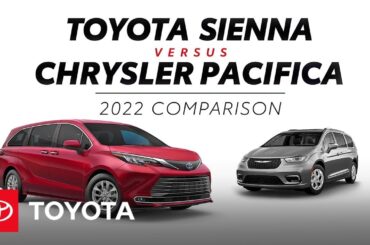 2022 Toyota Sienna vs 2022 Chrysler Pacifica | Toyota