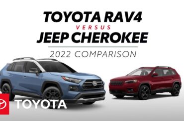 2022 Toyota RAV4 vs 2022 Jeep Cherokee | Toyota