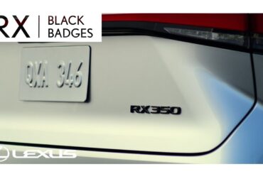 Lexus RX Black Badge | Lexus