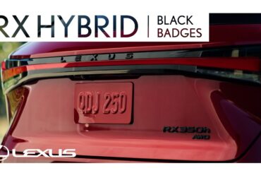 Lexus RX Hybrid Black Badge | Lexus