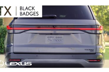 Lexus TX Black Badge | Lexus
