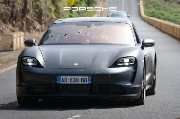 The Porsche Taycan stunt cars in Den of Thieves 2: Pantera | Behind the scenes