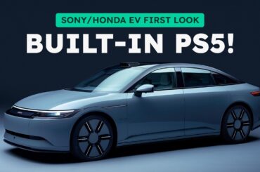 The Only Car With A Built-In PS5! - Sony/Honda EV First Look