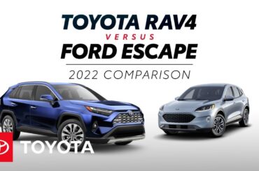 2022 Toyota RAV4 vs 2022 Ford Escape | Toyota