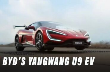 BYD’s 1,287HP Yangwang U9 Can Jump Over Pot Holes And Road Spikes
