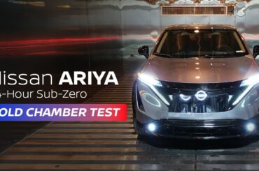 How Nissan Engineers Tested the ARIYA EV in Cold Weather Conditions